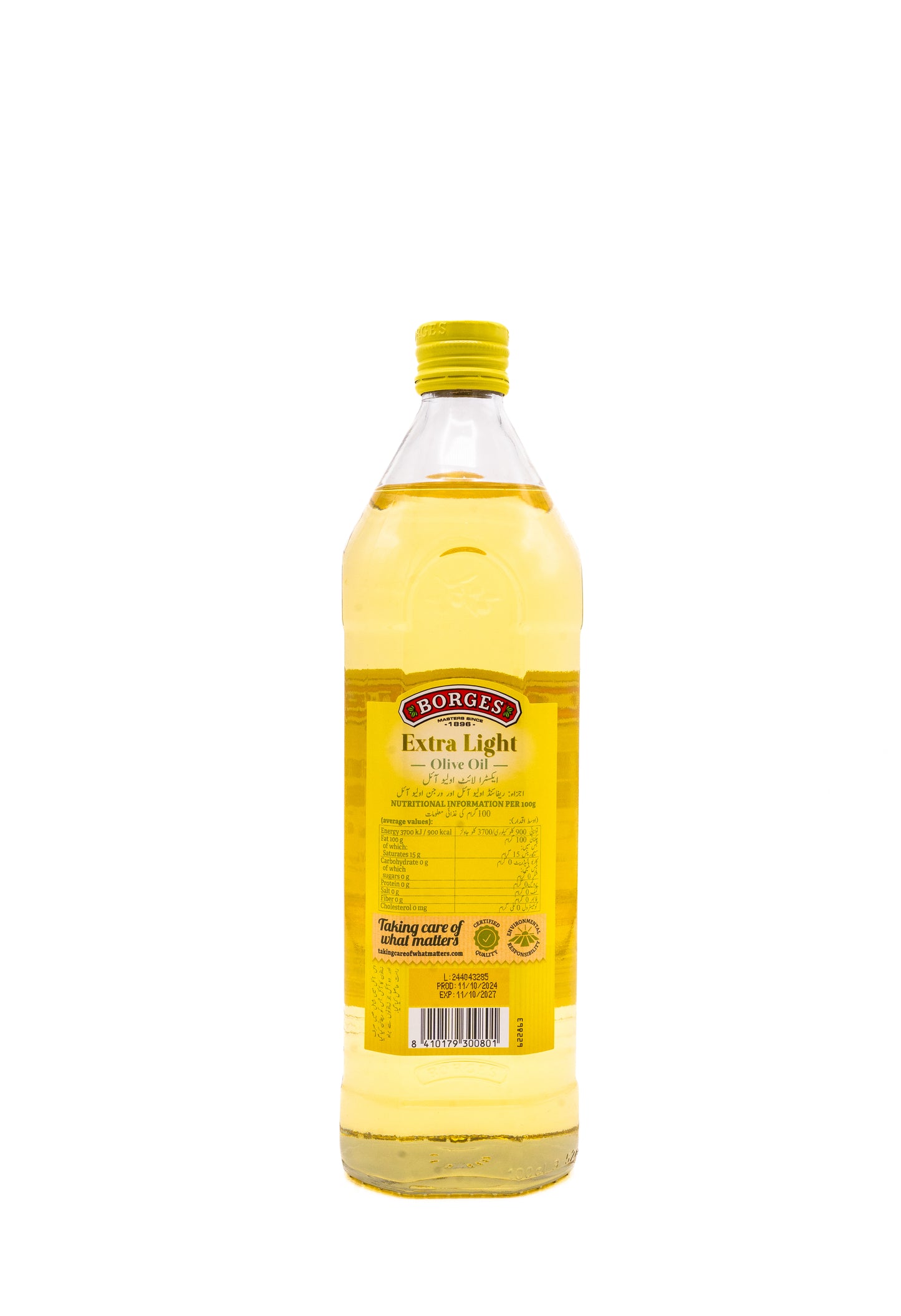 Borges Extra Light Olive oil 1 Ltr