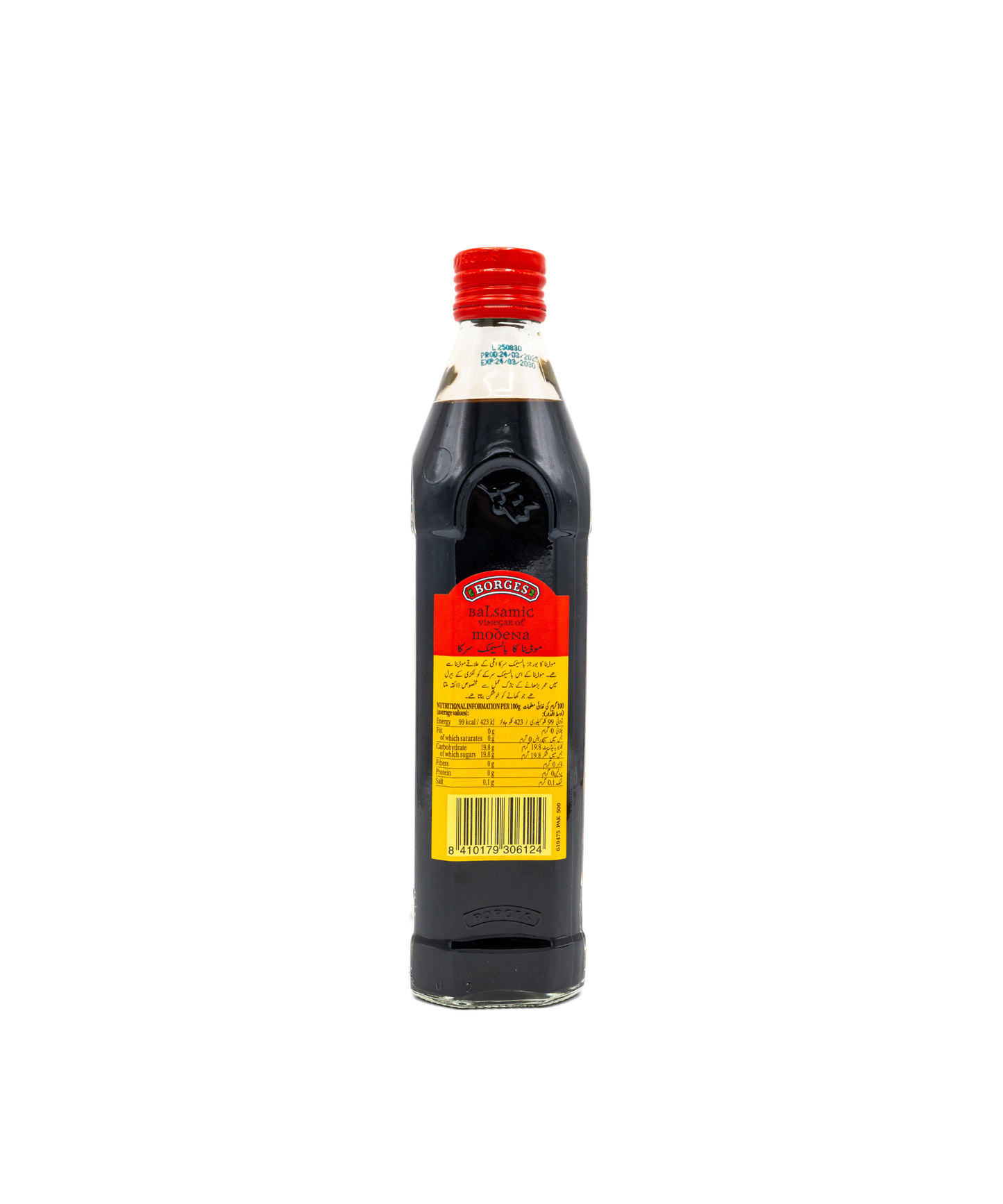 Bottle of Bionico on a white background