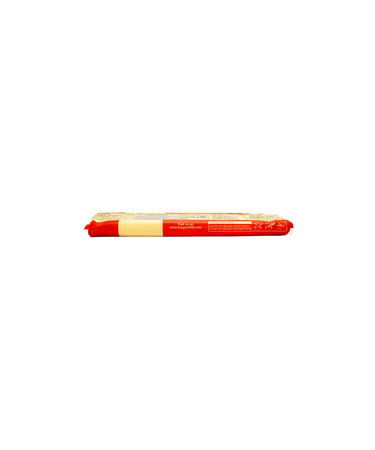 Red marker on a white background