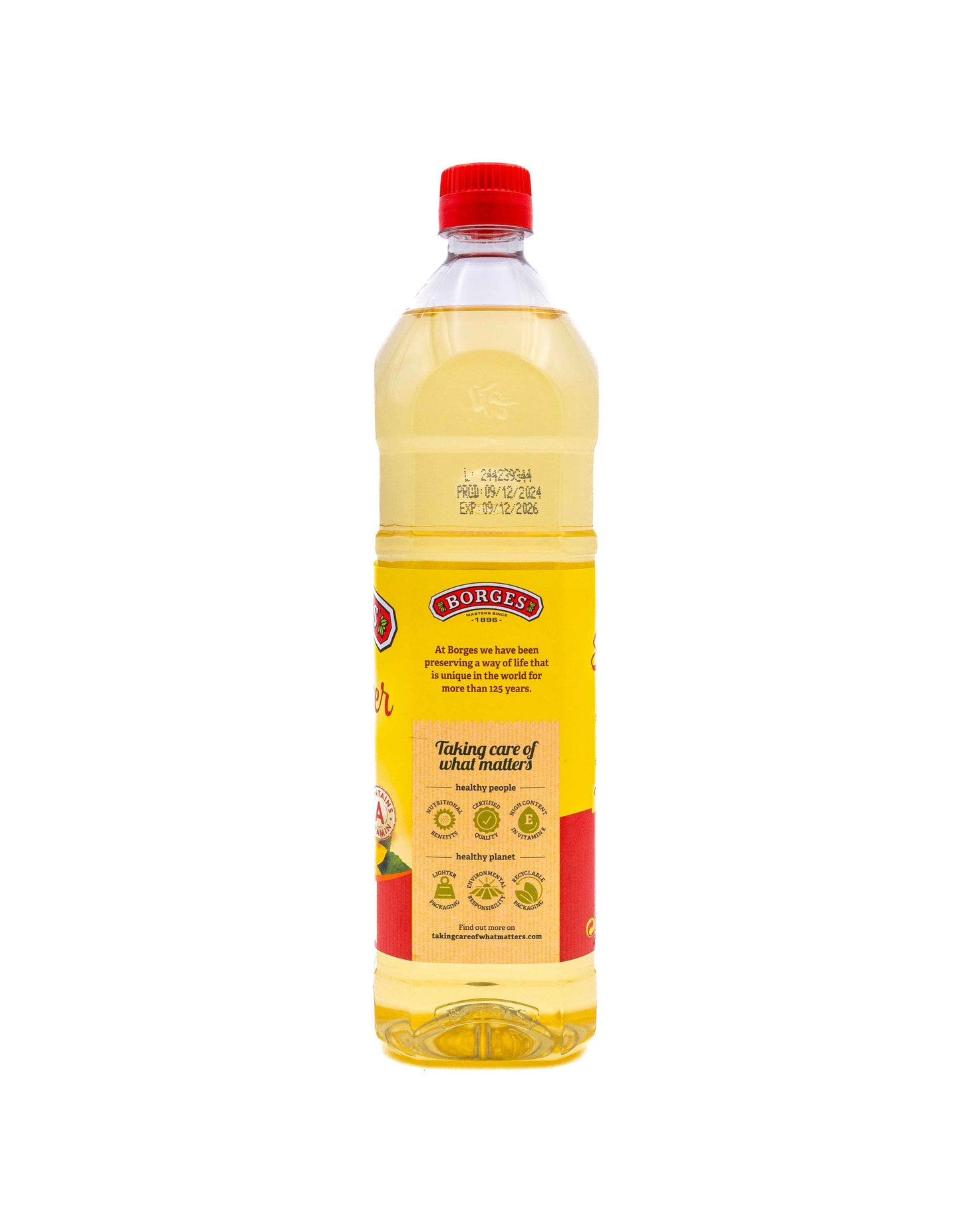 Borges Refined Sunflower Oil 1 Ltr