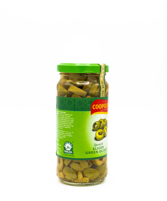 Coopoliva Sliced Green Olives 230gm