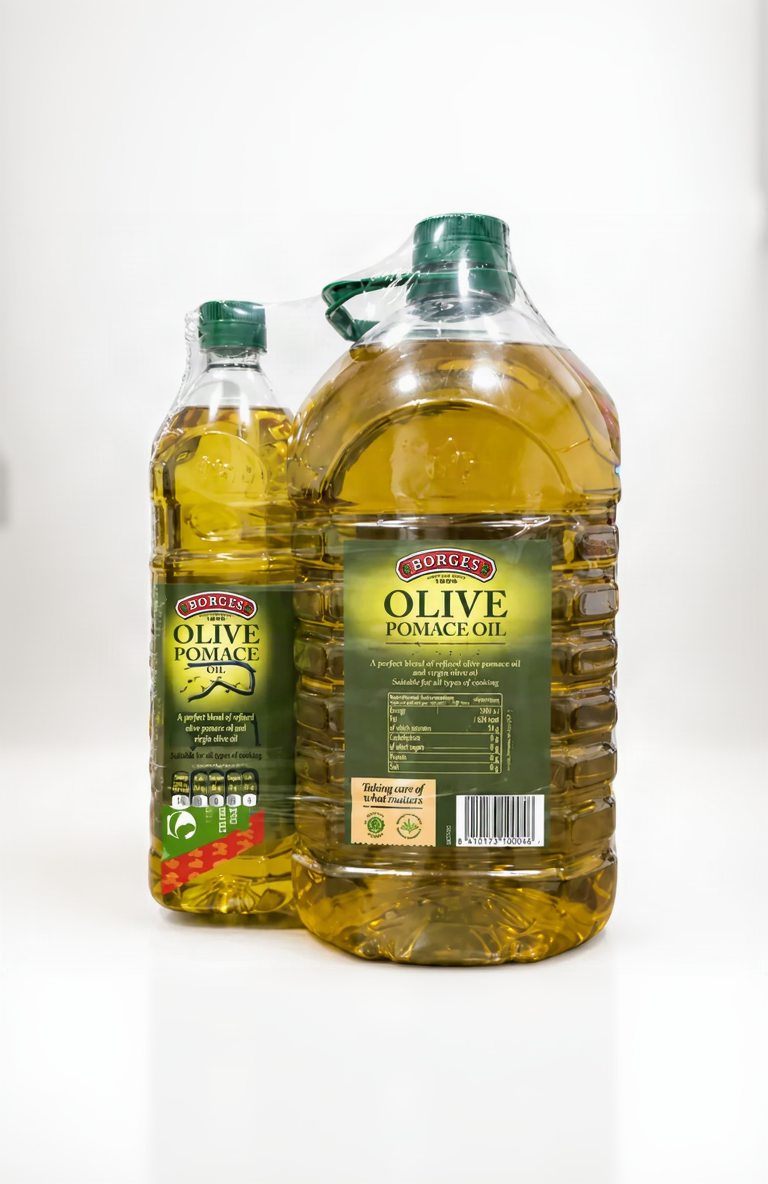Borges Olive Pomace oil 5 Ltr with Olive Pomace Oil 1Ltr Free