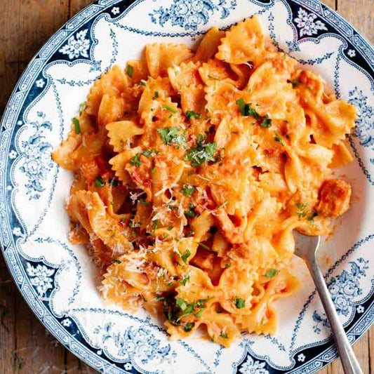 The Bow Tie Shape of Borges Farfalle Pasta Is Not Just for Looks