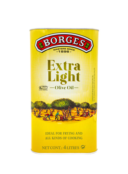 Borges Extra Light Olive Oil 4 Ltr