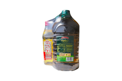 Borges Extra Virgin Olive Oil 5 Ltr with Olive Oil Garlic 500 ML Free
