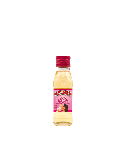 Borges baby oil 125 mL moisturizing oil for baby skin care Pakistan
