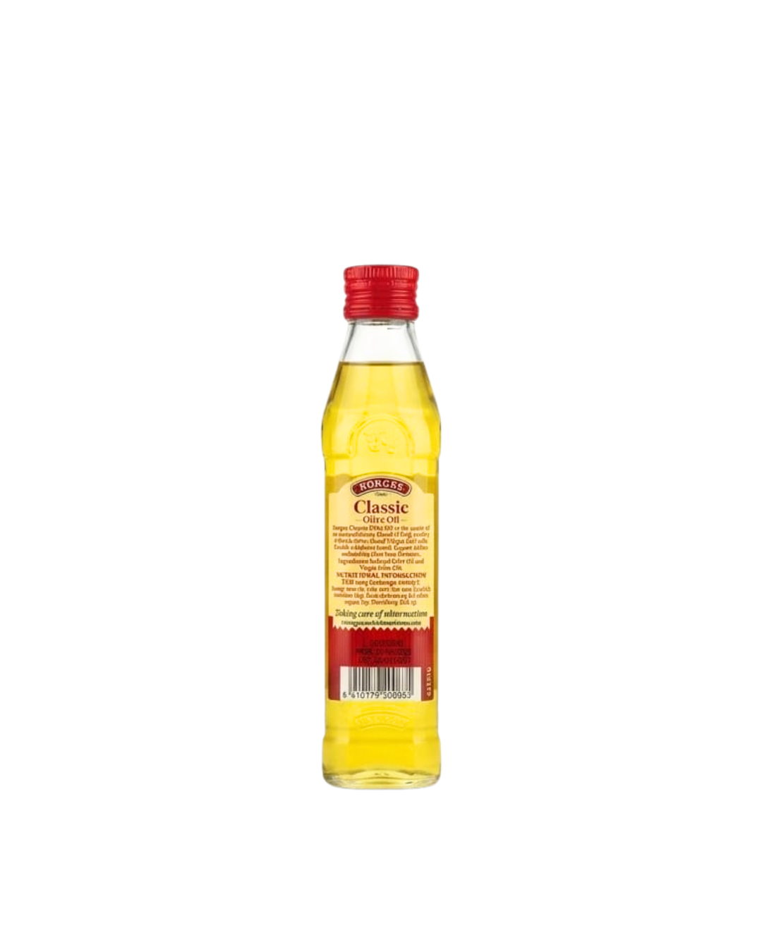 Borges Classic Olive Oil over white background 