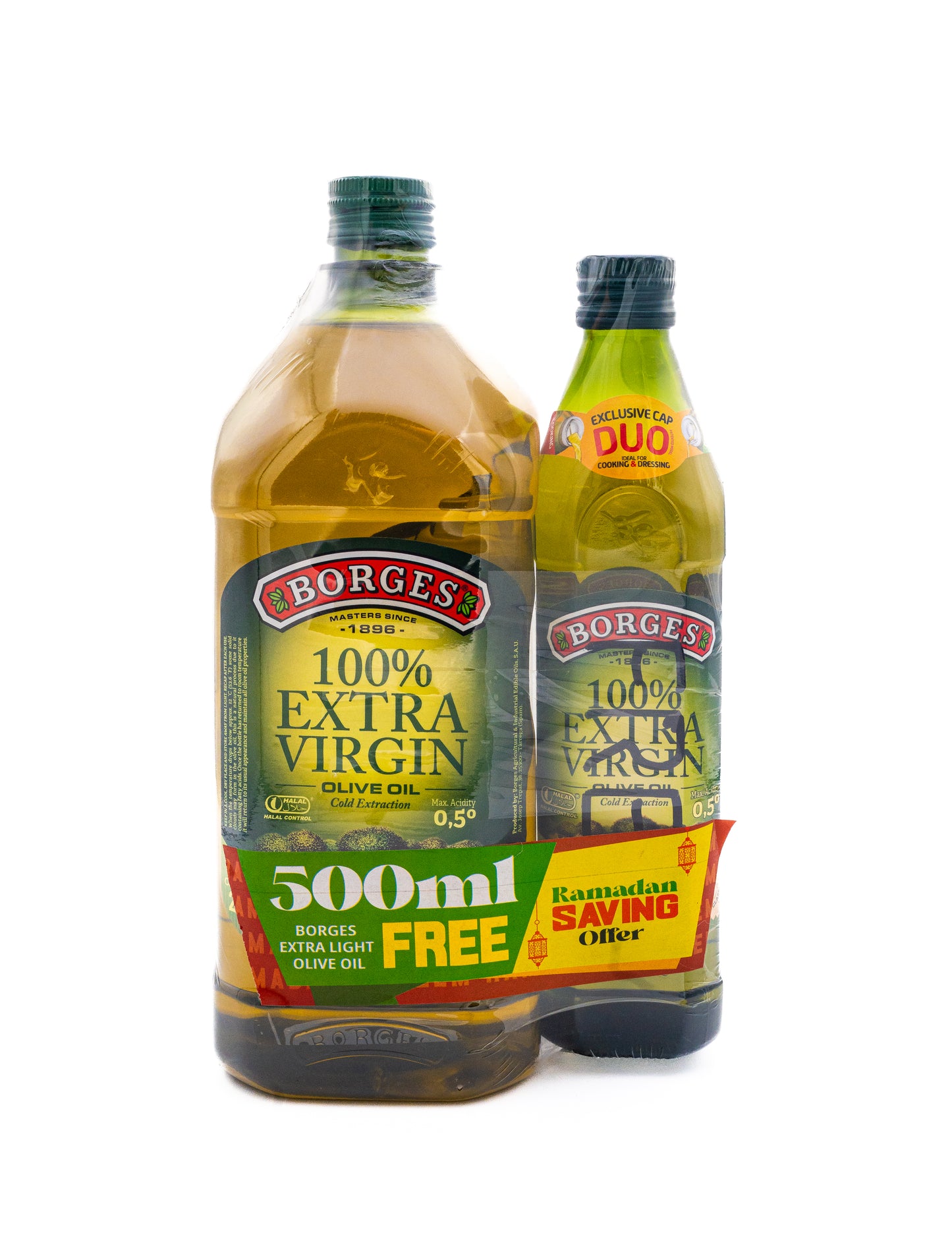 Borges extra virgin olive oil 2 litre bundle with 500 mL free offer