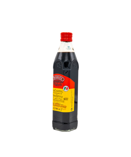 Bottle of Borge's fish sauce on a white background