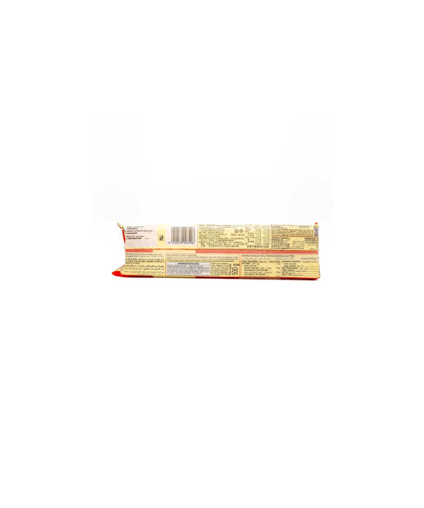 Bar of soap with visible brand name on a white background