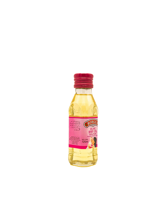 Borges baby oil 125 mL moisturizing oil for baby skin care Pakistan