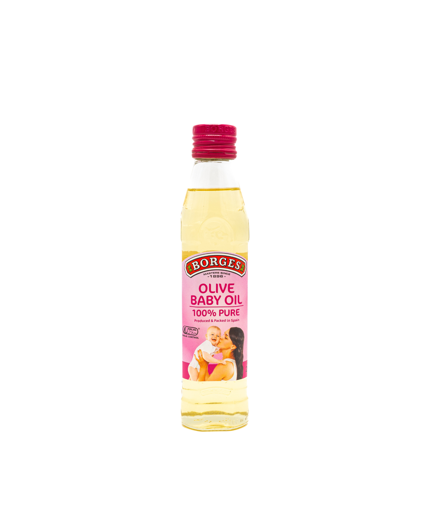 Borges baby oil 250 mL moisturizing oil for baby skin care Pakistan