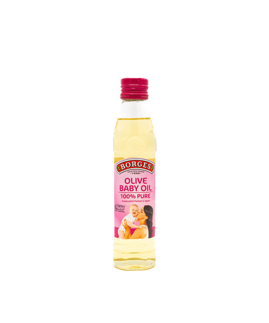 Borges baby oil 250 mL moisturizing oil for baby skin care Pakistan