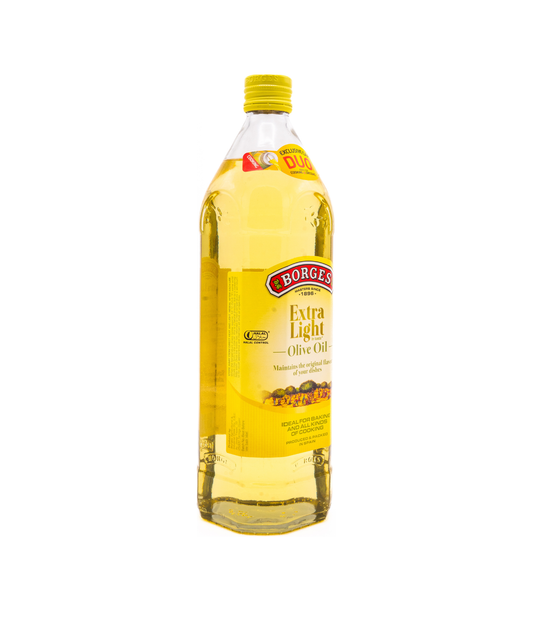 Borges extra light olive oil 1 Liter for cooking and frying Pakistan