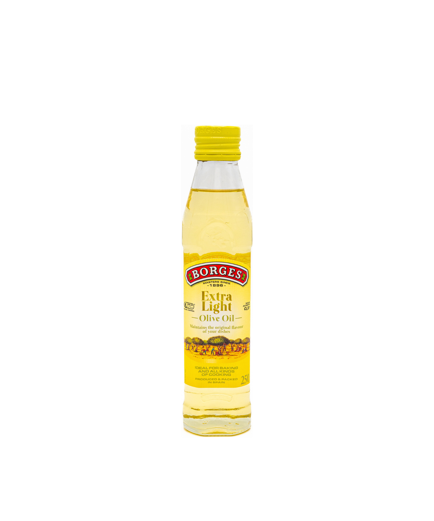 Borges extra light olive oil 250 ml for cooking and frying Pakistan