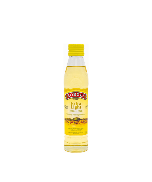 Borges extra light olive oil 250 ml for cooking and frying Pakistan