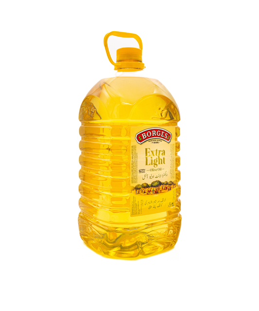 Borges extra light olive oil 5 Liter for cooking and frying Pakistan
