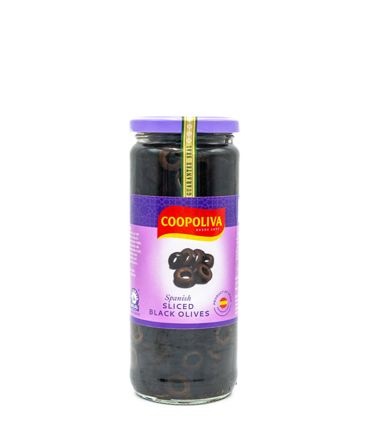 Coopoliva Sliced Black Olives 230gm