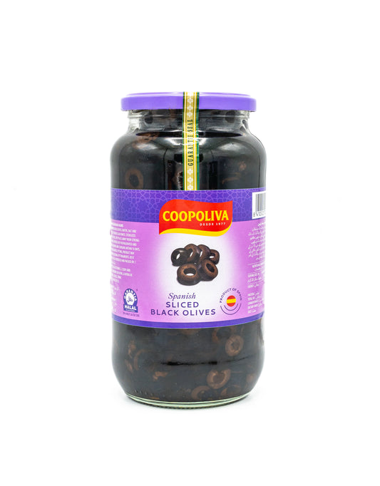 Coopoliva Sliced Black Olives 510gm