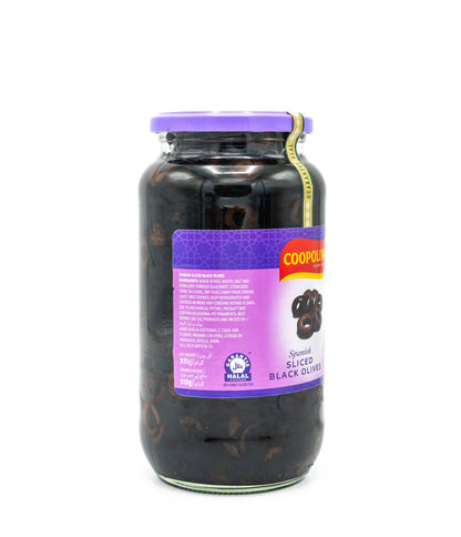 Coopoliva Sliced Black Olives 510gm