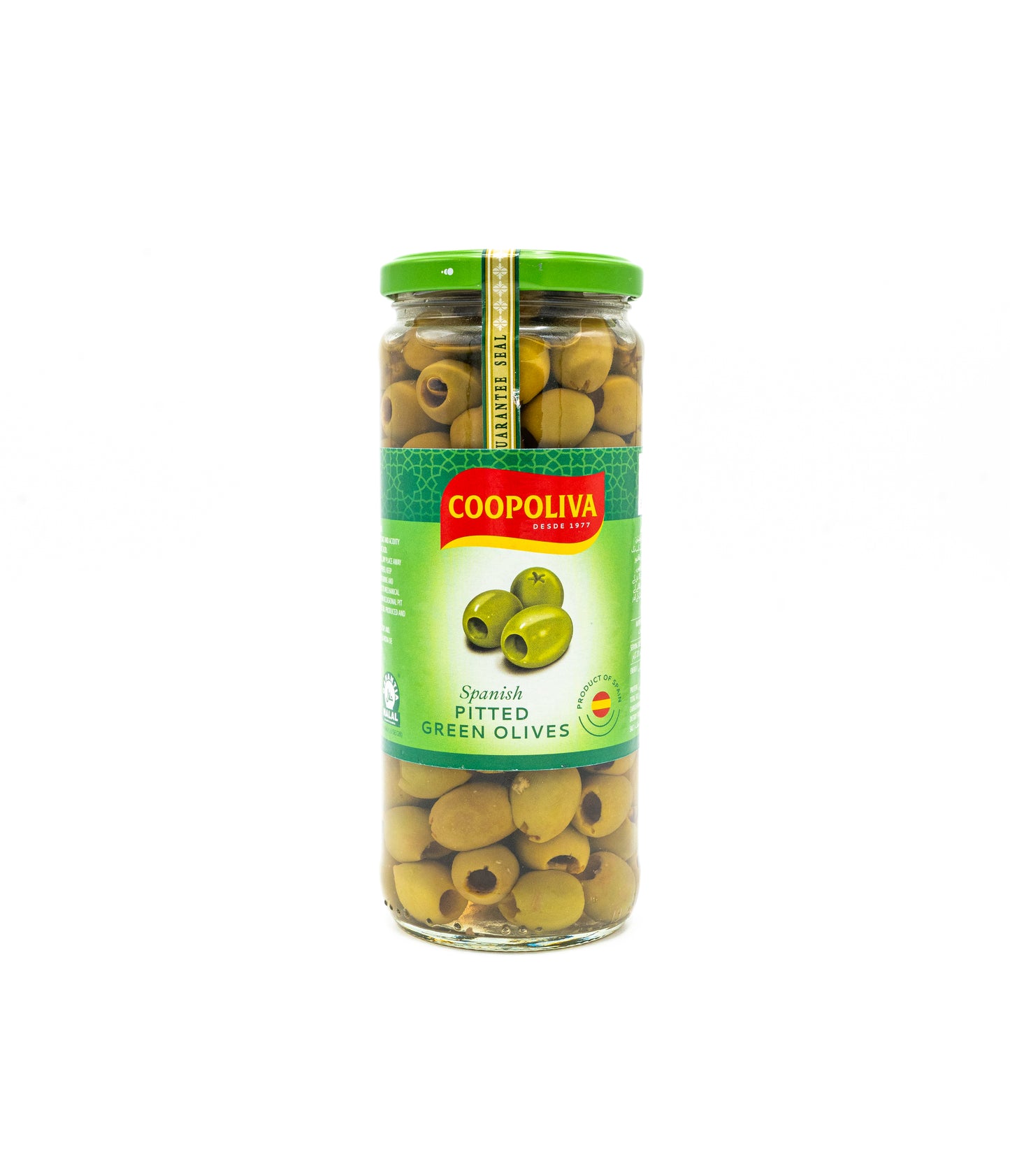 Coopoliva Pitted Green Olives 227gm