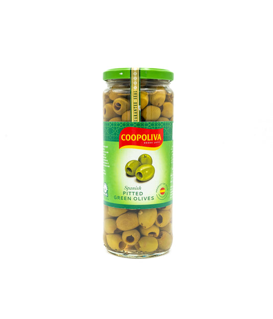 Coopoliva Pitted Green Olives 227gm