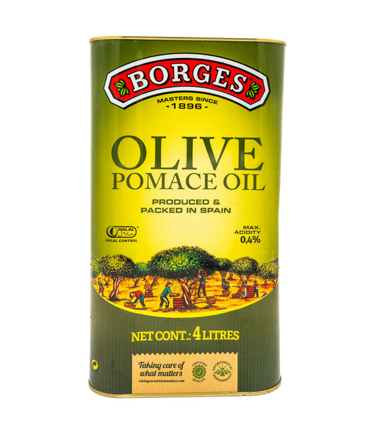 Borges Pomace Olive Oil 4 Ltr