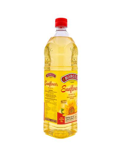 Borges Refined Sunflower Oil 1 Ltr
