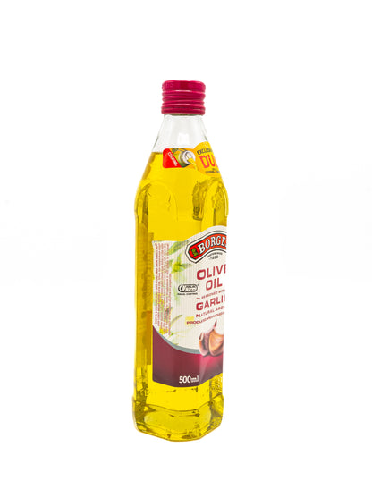 Borges olive oil seasoned with Garlic 500 mL