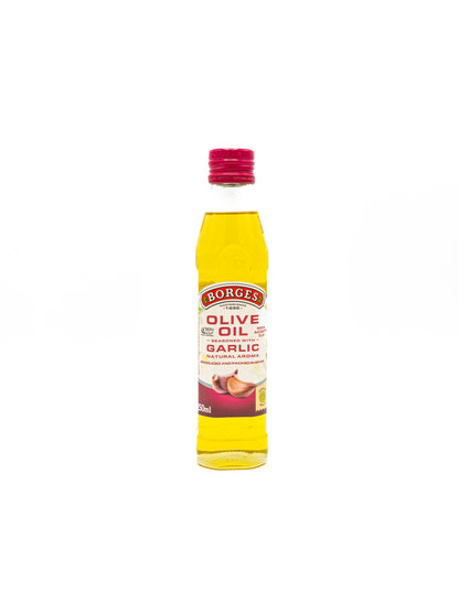 Borges olive oil seasoned with Garlic 250 mL