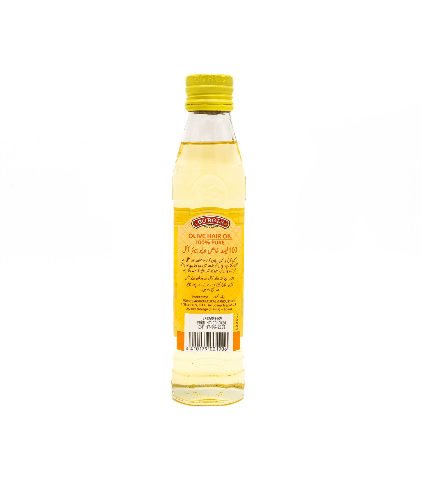 Borges Hair Oil 250 mL