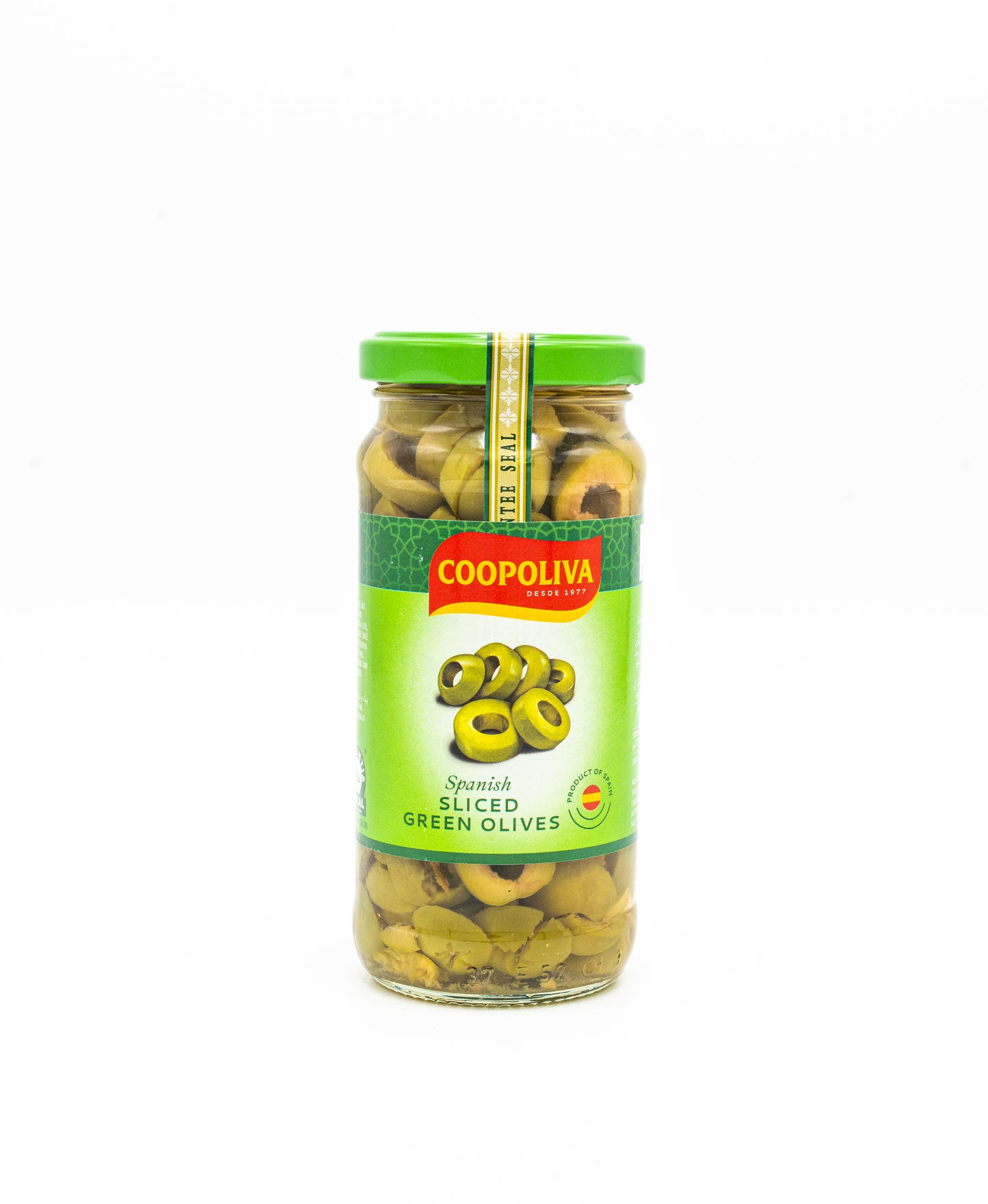 Coopoliva Sliced Green Olives 114gm