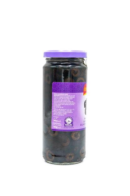 Coopoliva Sliced Black Olives 165gm