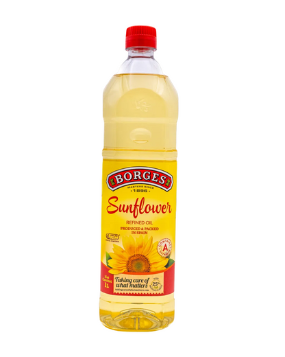 Borges Refined Sunflower Oil 1 Ltr