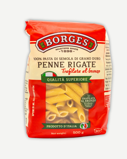 Borges Penne Rigate Pasta 500g